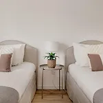 Soft Living With Balcony