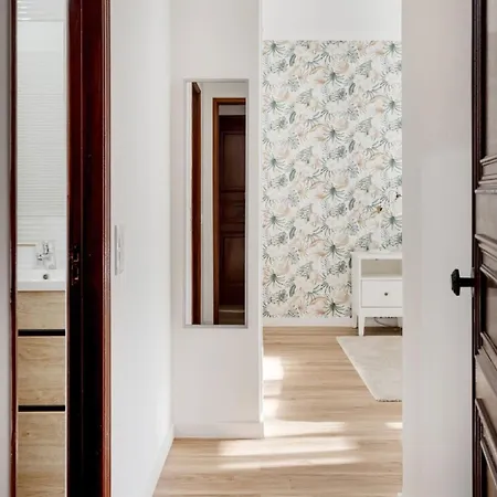 Soft Living With Balcony Apartment