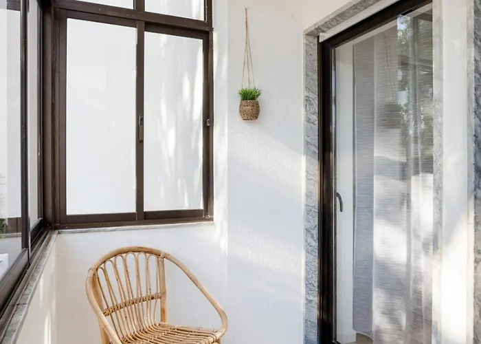 Soft Living With Balcony *